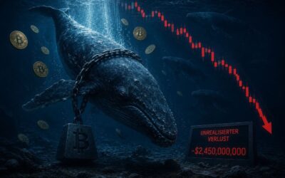 Bitcoin Wale Kapitulation: Neue Großhalter geraten unter Wasser