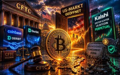 CFTC Krypto Regulierung: Coinbase erhält Zugang zu Perpetual Futures über Deribit