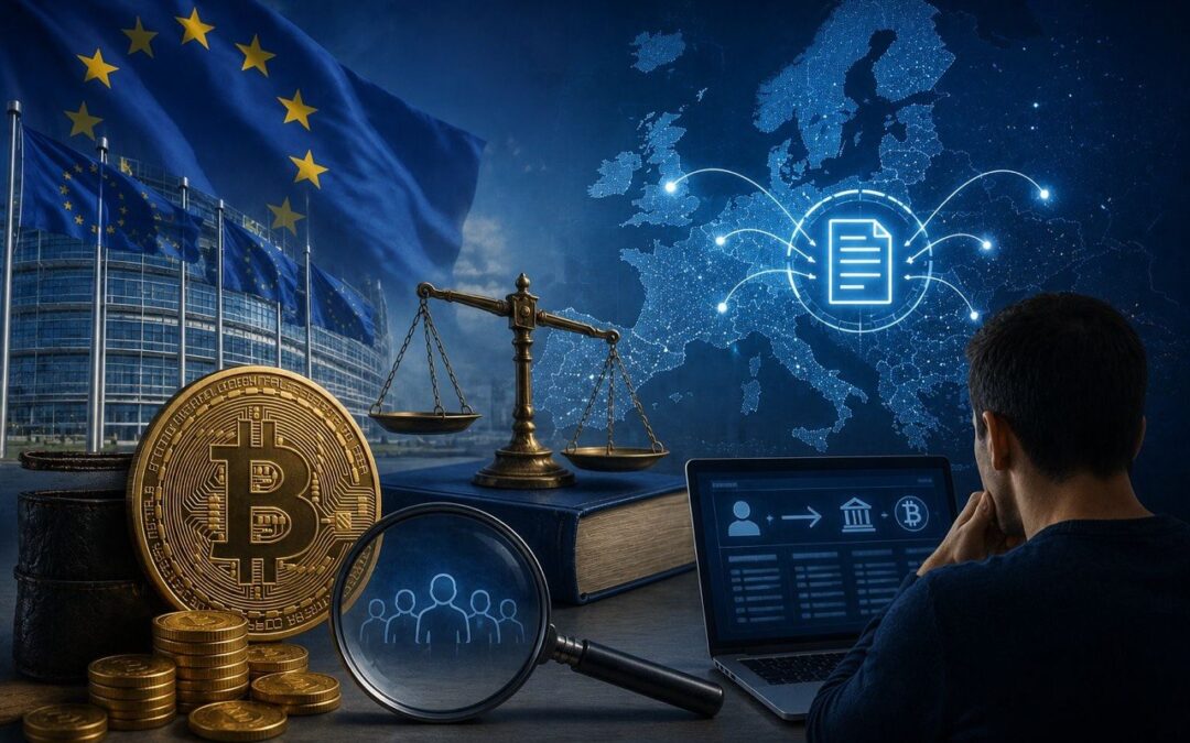 DAC8 Bitcoin Steuer: Was die neue EU-Meldepflicht für Halter ab 2026 bedeutet