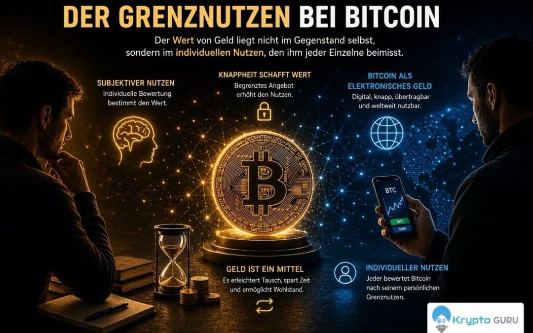 Grenznutzen bei Bitcoin: Wie der individuelle Nutzen den Geldwert bestimmt
