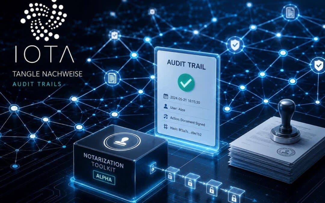 IOTA Tangle Nachweise: Audit Trails startet als Alpha im Notarization-Toolkit