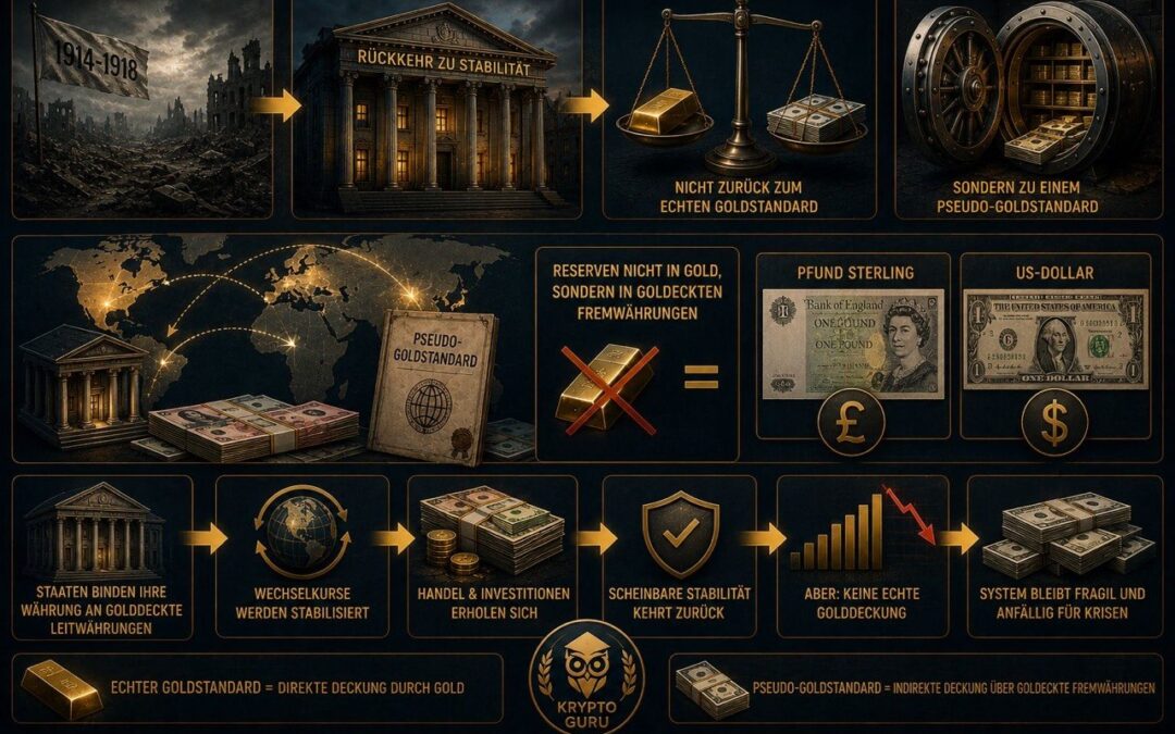 Pseudo-Goldstandard einfach erklärt: Wie der Staat 1933 das Gold beschlagnahmte