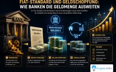 Fiat-Standard und Geldschöpfung: Wie Banken die Geldmenge ausweiten