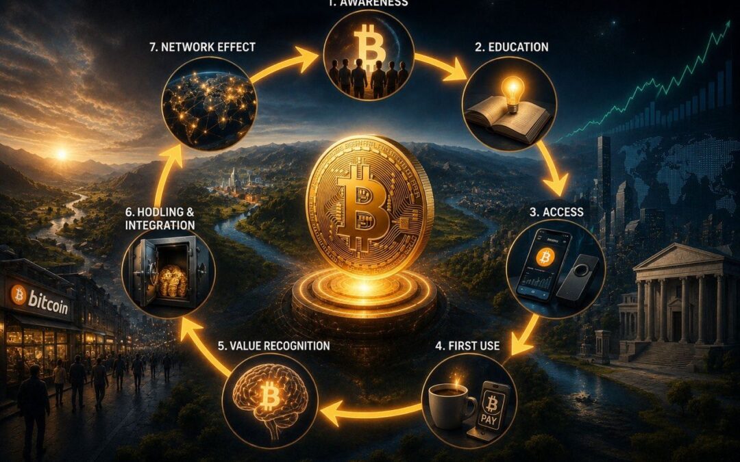 Der Bitcoin Adoptionskreislauf: Wenn Wert wieder zu Wissen wird