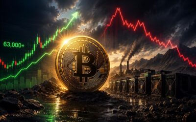 Bitcoin Kursanalyse: Erholung über 63.000 US-Dollar bei Hashprice unter Druck