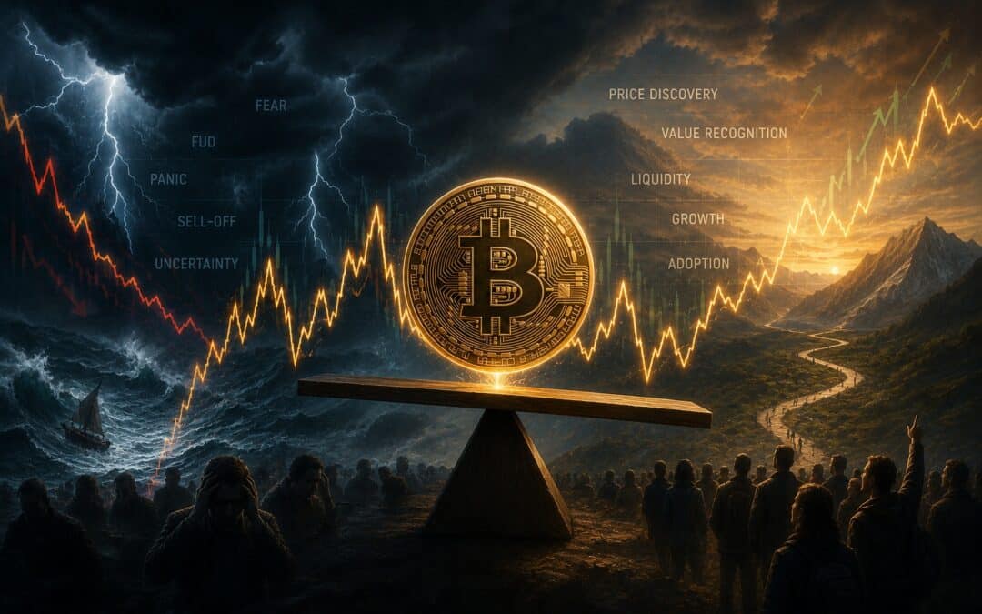 Bitcoins Volatilität als Preisfindung: Was Schwankungen wirklich bedeuten
