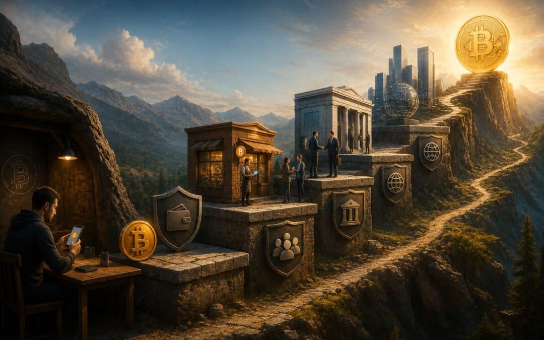 Die Stufen der Monetarisierung von Bitcoin einfach erklärt