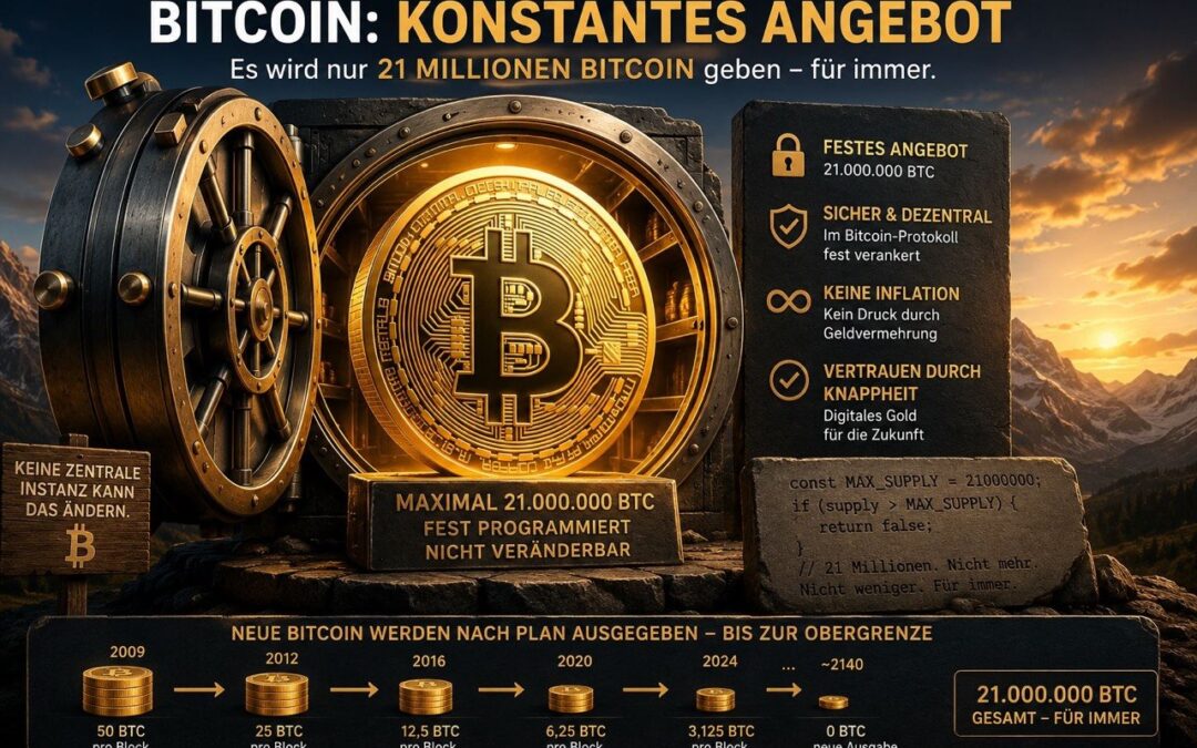 Konstantes Angebot, schwankender Preis: Bitcoins doppeltes Gesicht