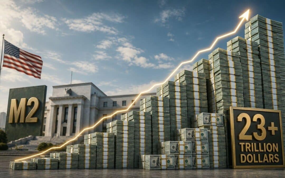 M2 Geldmenge Rekord: US-Geldmenge übersteigt erstmals 23 Billionen Dollar