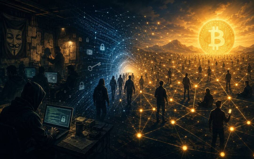 Die Cypherpunk Bewegung und der Weg zur Dezentralität