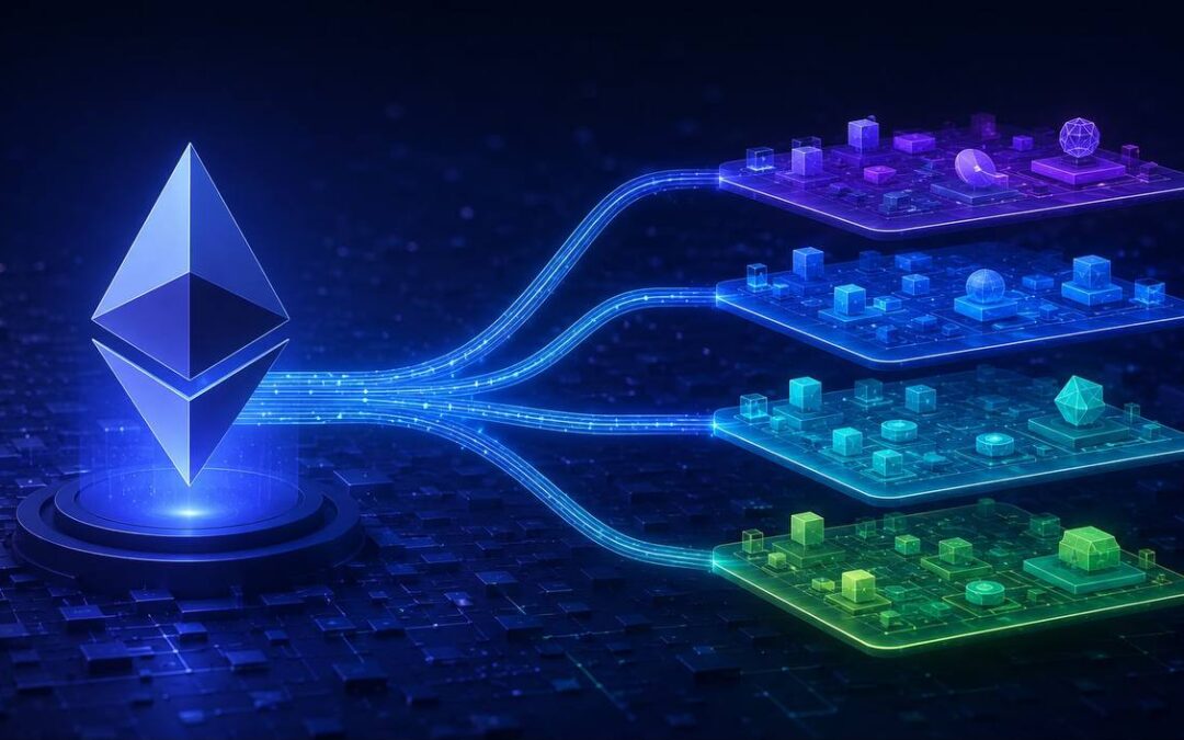 Ethereum Layer 2 Skalierung: TVL faellt auf Zweijahres-Tief