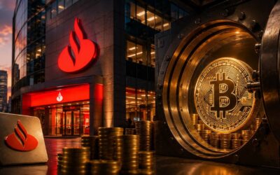 Spanische Großbank Banco Santander baut Bitcoin-Position auf