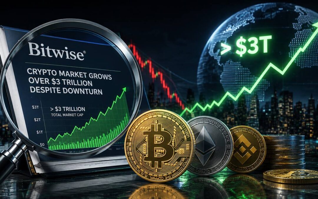 Bitwise-Report: Kryptomarkt wächst über 3 Billionen Dollar trotz Marktabschwung