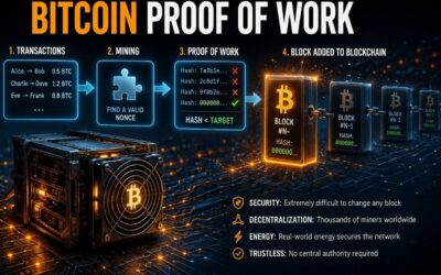 Proof-of-Work und die Unveränderlichkeit der Blockchain