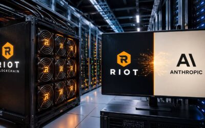 Bitcoin-Miner Riot diversifiziert: 9,1-Milliarden-Deal mit Anthropic