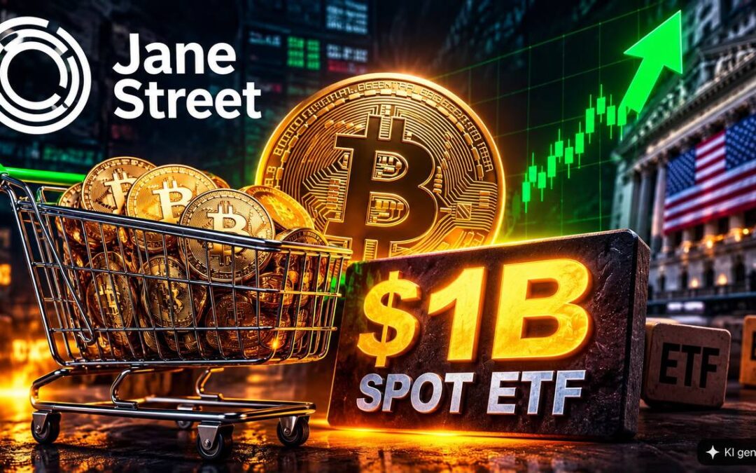 Bitcoin Großkäufer Jane Street: Hedgefonds mit knapp 1 Milliarde Dollar