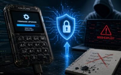 Coldcard Firmware-Update: Neue Sicherheit gegen Seed-Exploit