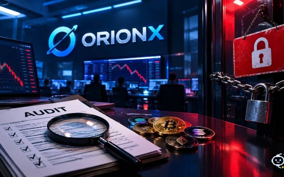 Orionx schließt: Audit zeigt Verwahrungslücke von sieben Millionen Dollar