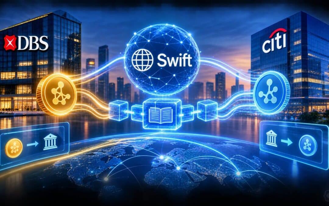 SWIFT Digital Ledger: DBS und Citi führen erste USD-Zahlungen mit tokenisierten Bankeinlagen durch