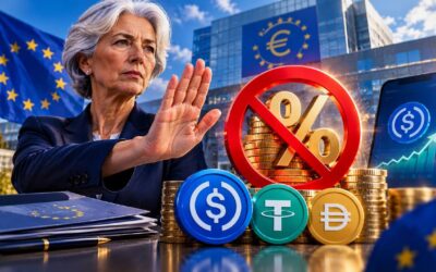 EZB Stablecoins Zinsverbot: Notenbanken fordern schärfere MiCA-Regeln