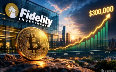 Fidelity-Prognose: Bitcoin Kurs erreicht 300.000 Dollar bis 2029