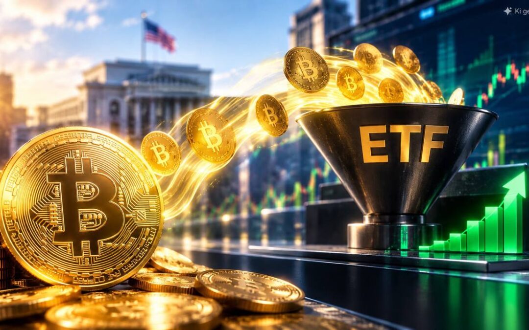 Bitcoin ETF Zuflüsse: 134 Millionen Dollar zum Start in den Oktober