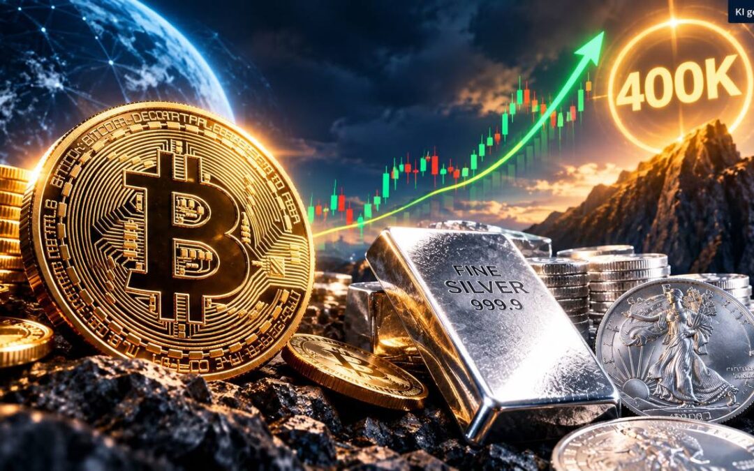 Bitcoin Silber Prognose: Kurs soll 400.000 US-Dollar erreichen