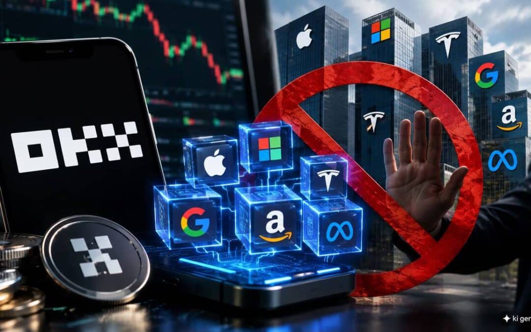 Tokenisierter Aktienhandel: Neun Konzerne wehren sich gegen OKXICE