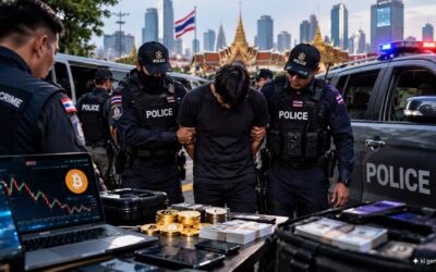 Krypto Geldwäsche: Polizei fasst in Bangkok Verdächtigen eines 75-Mio.-Dollar-Netzes