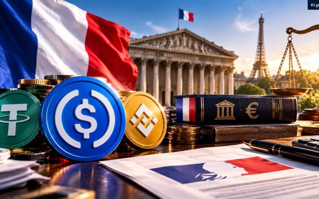 Stablecoin Steuer Frankreich: Ausschuss billigt Abgabe auf Tausch ab 2027