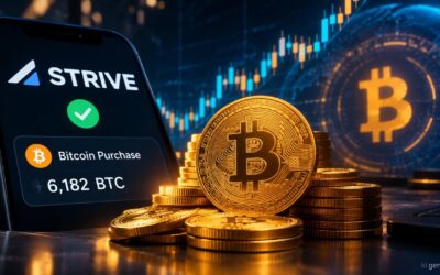 Strive Bitcoin Kauf: 6.182 BTC für 511 Mio. US-Dollar