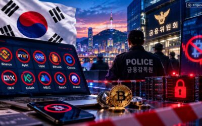 Krypto-Börsen Südkorea: 27 Webseiten gesperrt, darunter KuCoin und MEXC