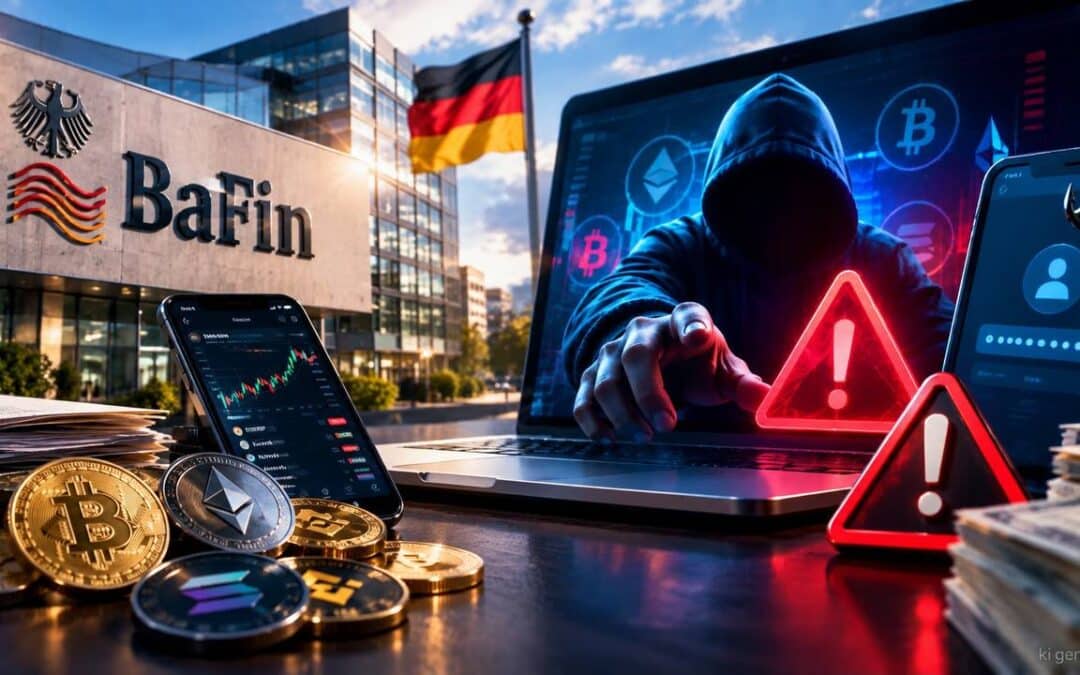 BaFin warnt vor Betrügernetzwerk gefälschter Krypto-Börsen
